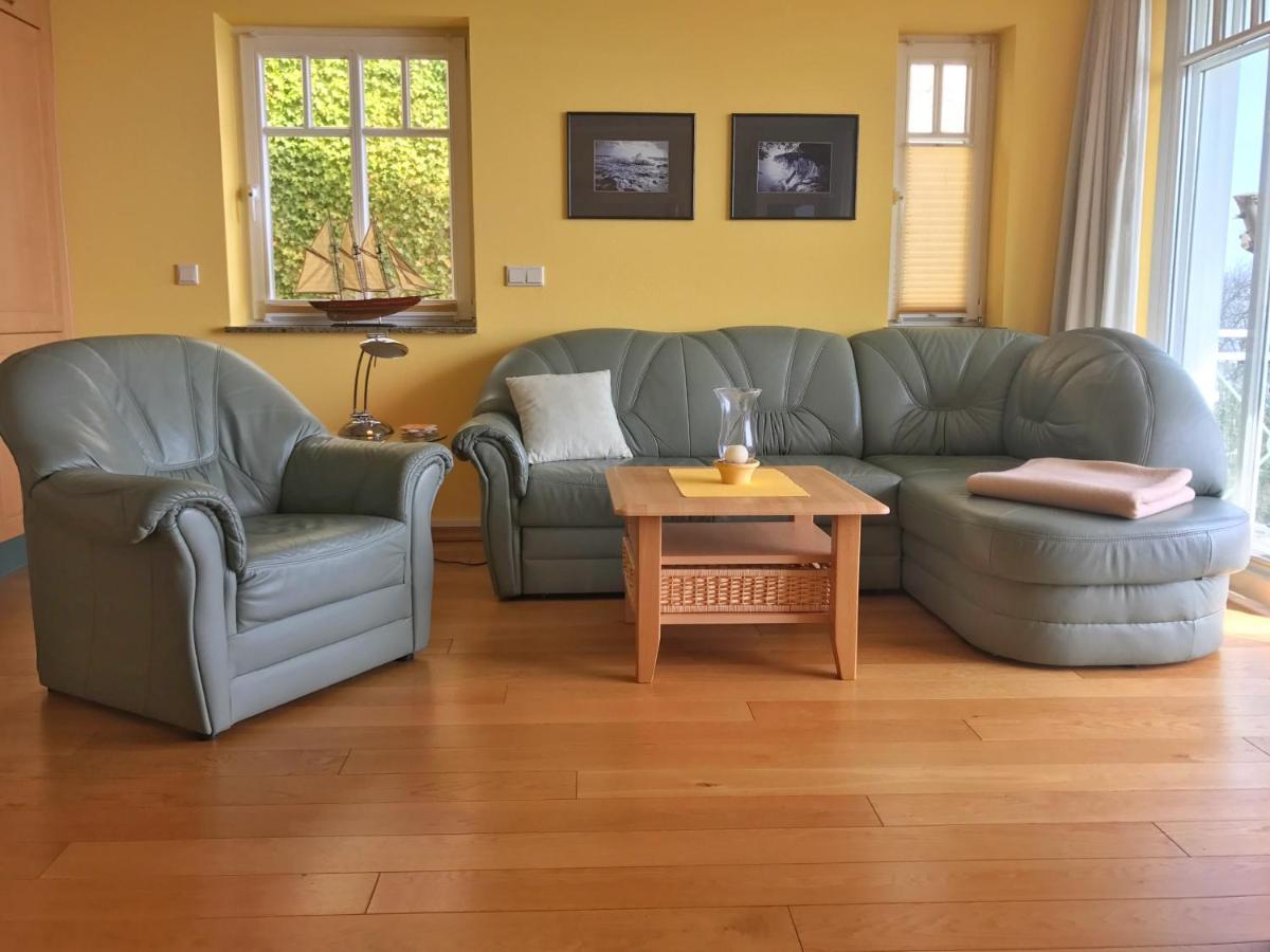 Meerblickvilla Prinz Heinrich - Ferienwohnung 4 萨斯尼茨 外观 照片