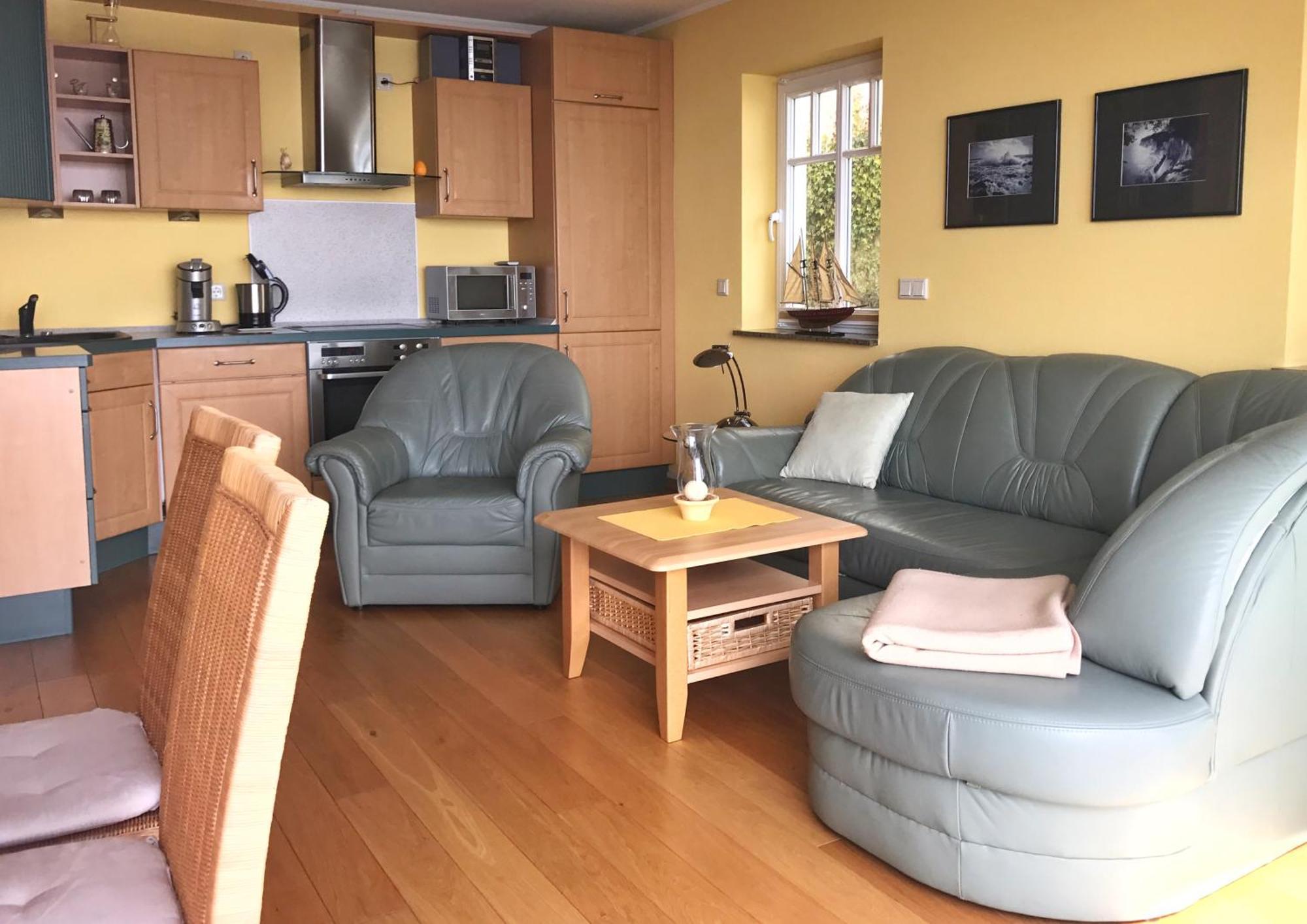 Meerblickvilla Prinz Heinrich - Ferienwohnung 4 萨斯尼茨 外观 照片