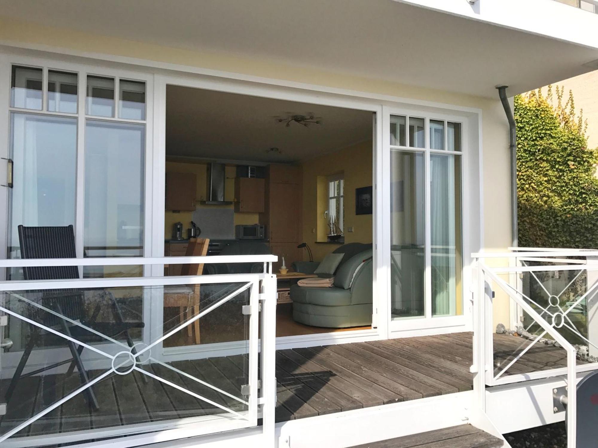 Meerblickvilla Prinz Heinrich - Ferienwohnung 4 萨斯尼茨 外观 照片